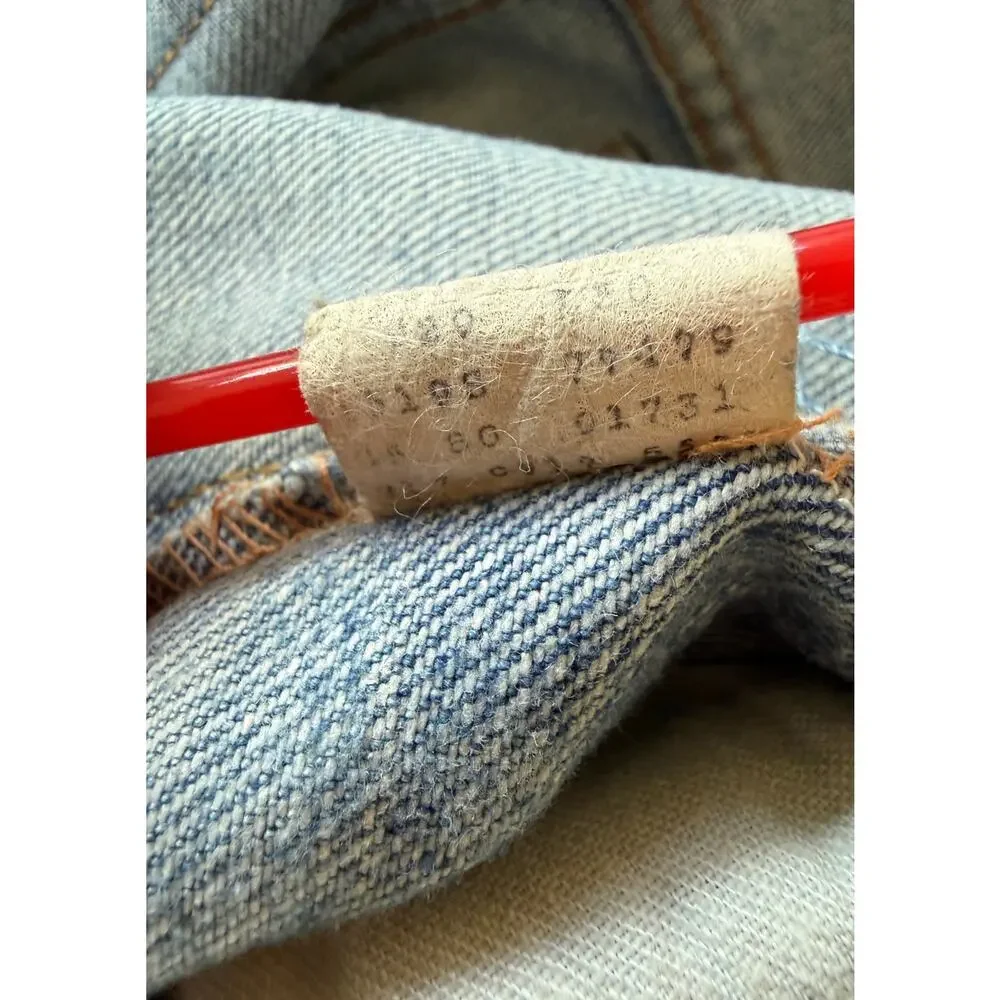 VTG 70s 80s Levis 517 Bootcut Jeans Light Wash USA Made 29x29 Perfect Fade
